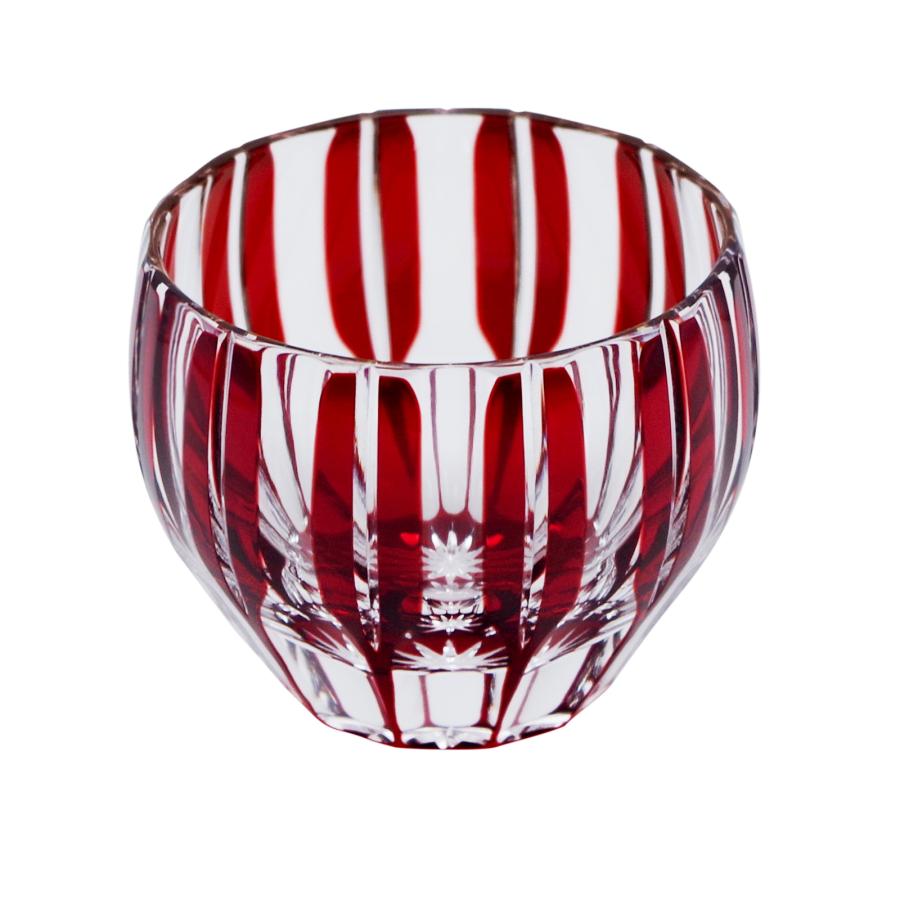 HANE Round Sake Cup in Red