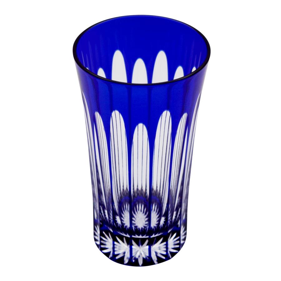 16 Stripes One-Sip Beer Glass in Blue