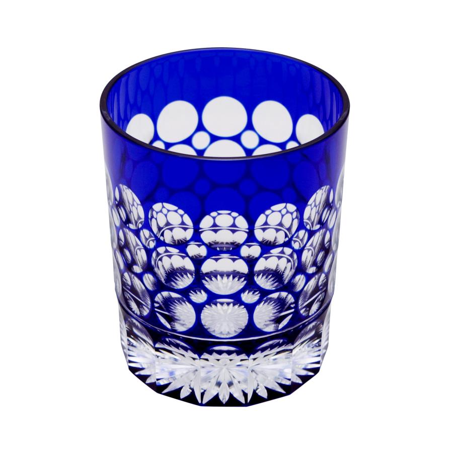 MARUMARU Rocks Glass in Blue