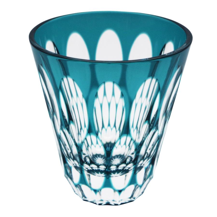 NITAMA Crystal Tumbler 160 mL in Blue Green