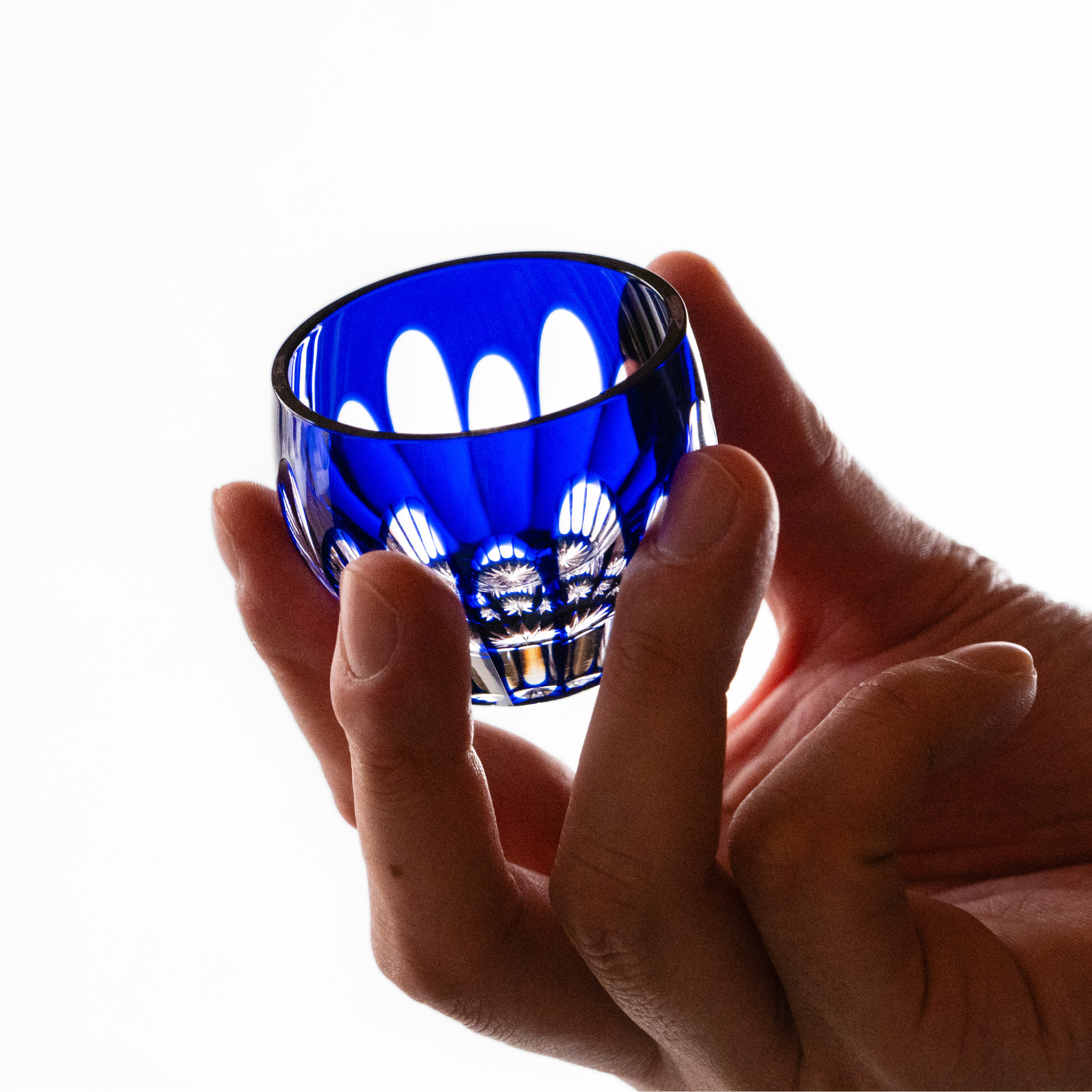 16 Stripes Round Sake Cup