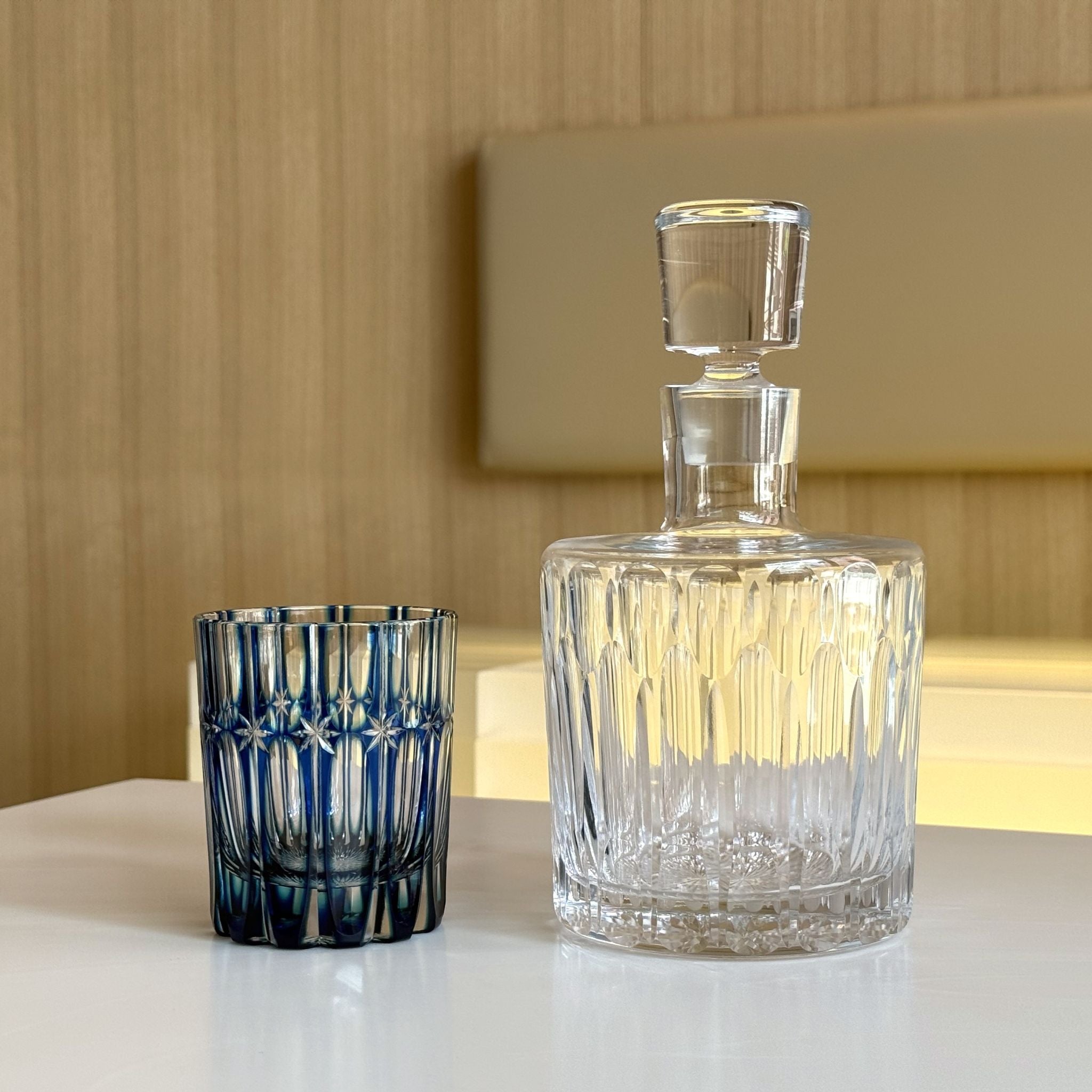 Clear Crystal Whisky Decanter