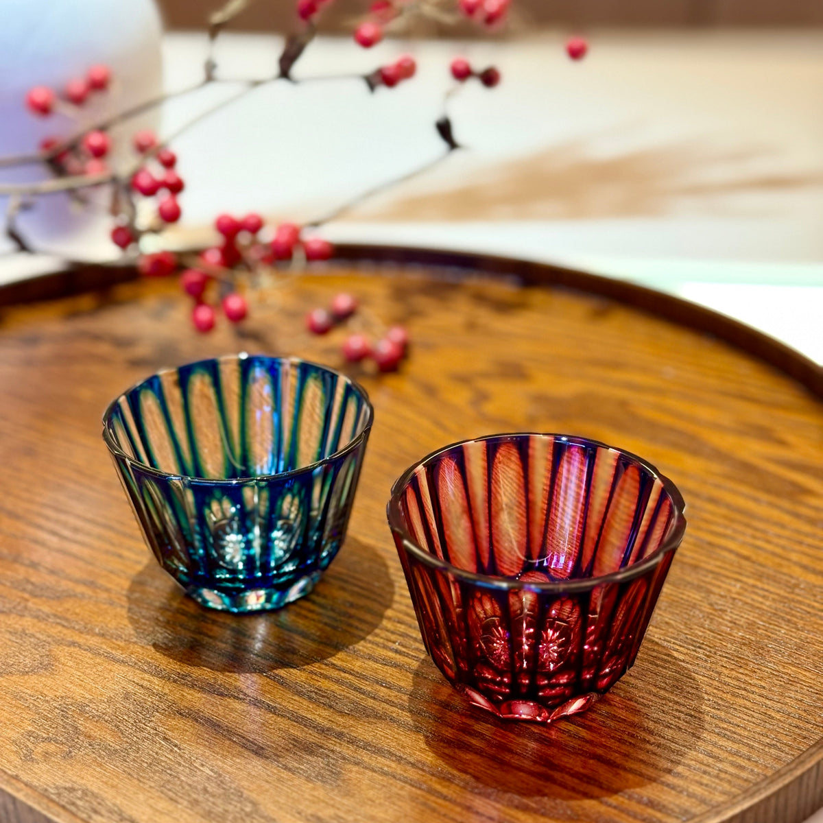 RENGE Duotone Crystal Sake Cup