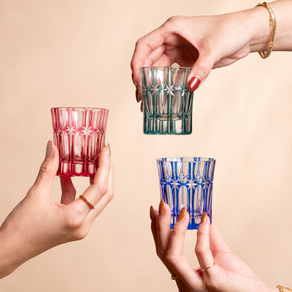 HOSHI Crystal Sake Cup