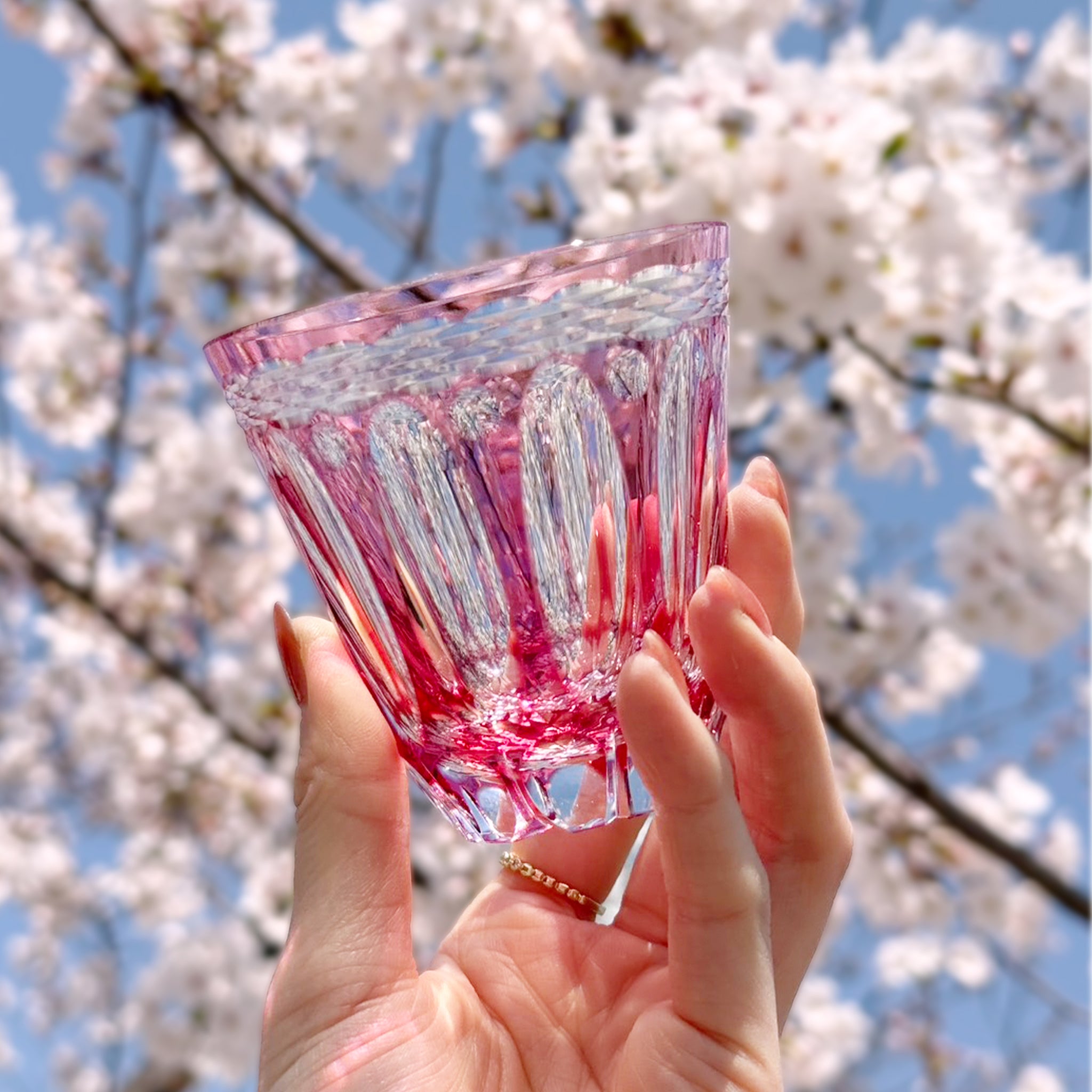 SAKURA Crystal Tumbler 150 mL