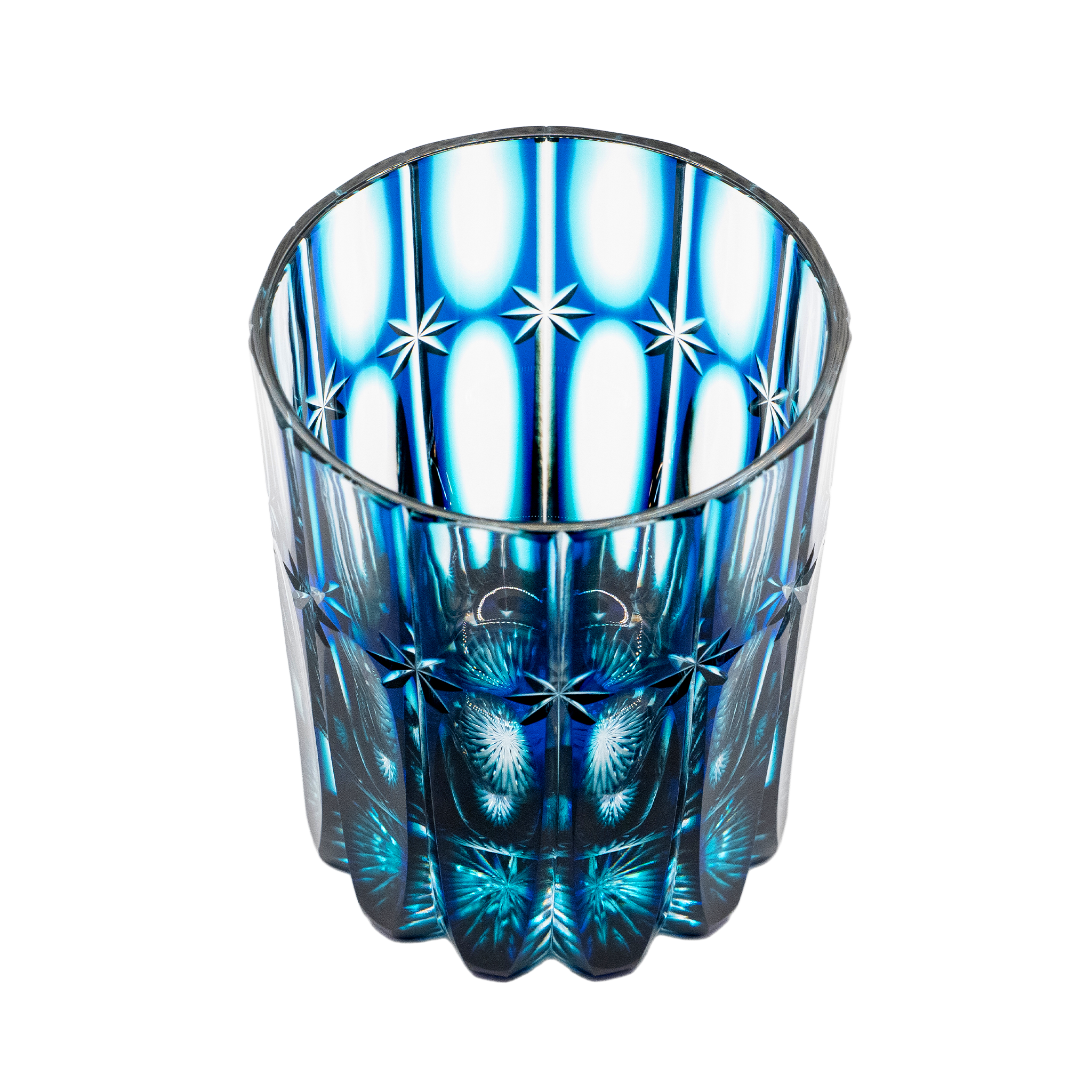 RYUSEI Duotone Crystal Rocks Glass