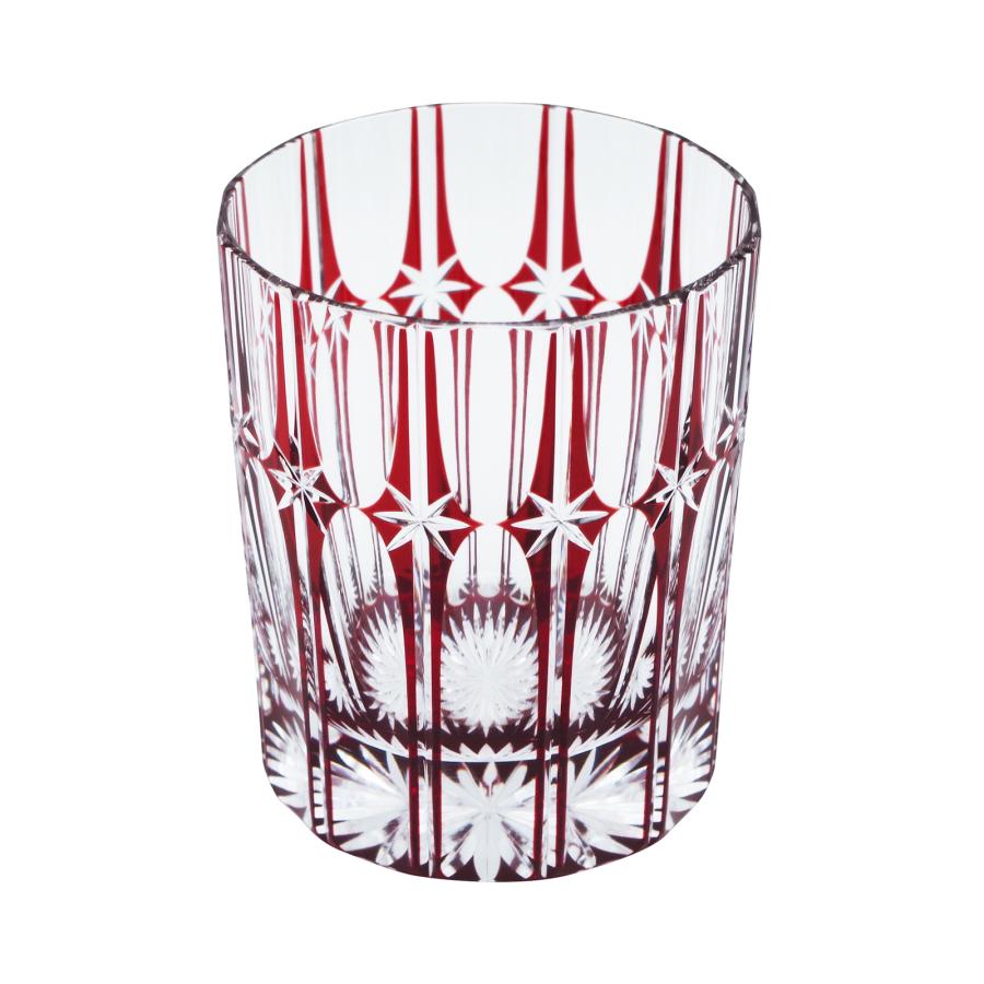 HOSHI Rocks Glass in Red