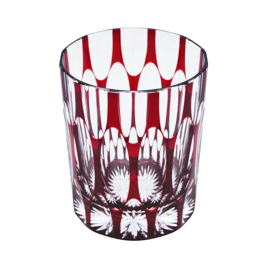 NAGATAMA Rocks Glass in Red