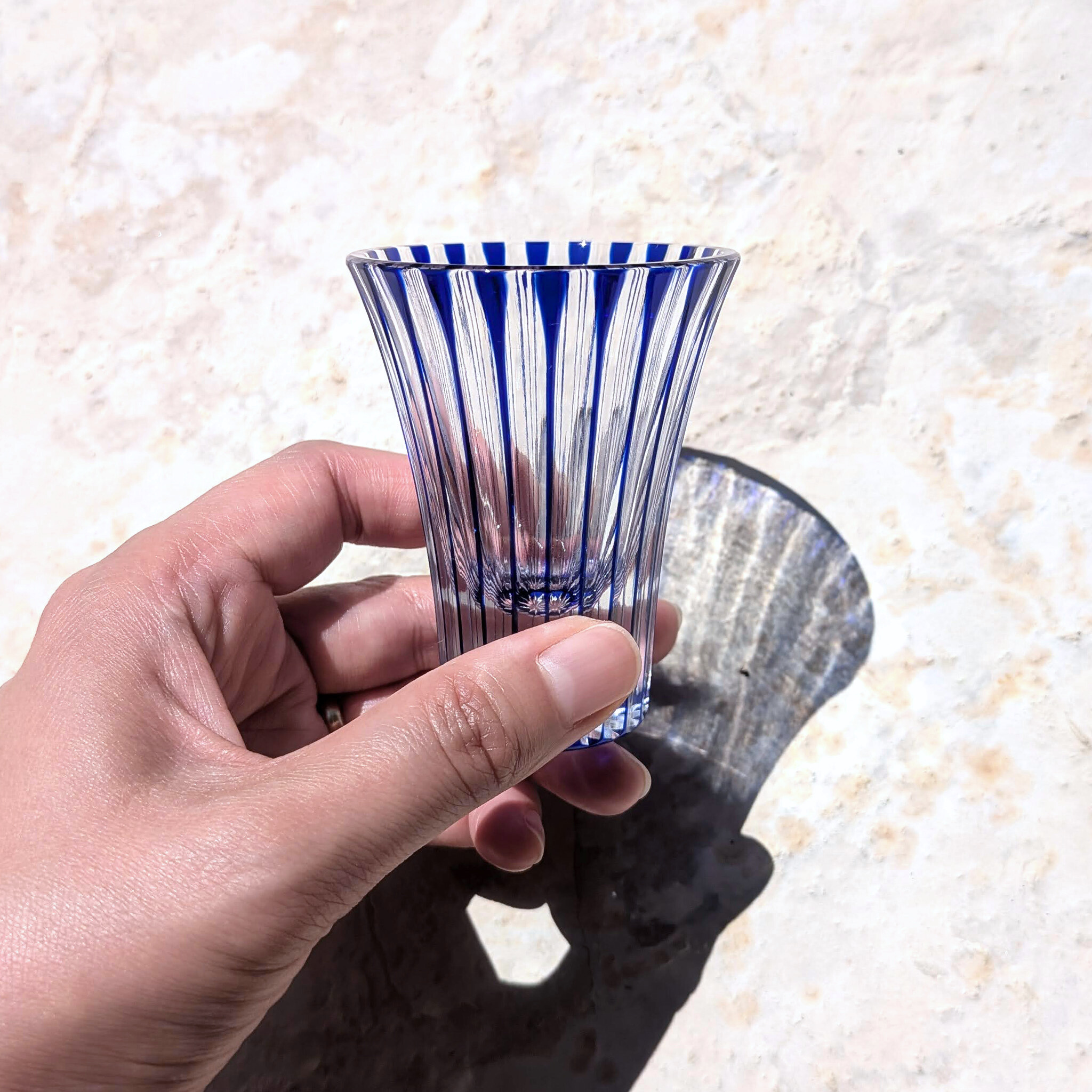 24 Stripes Flare Sake Cup
