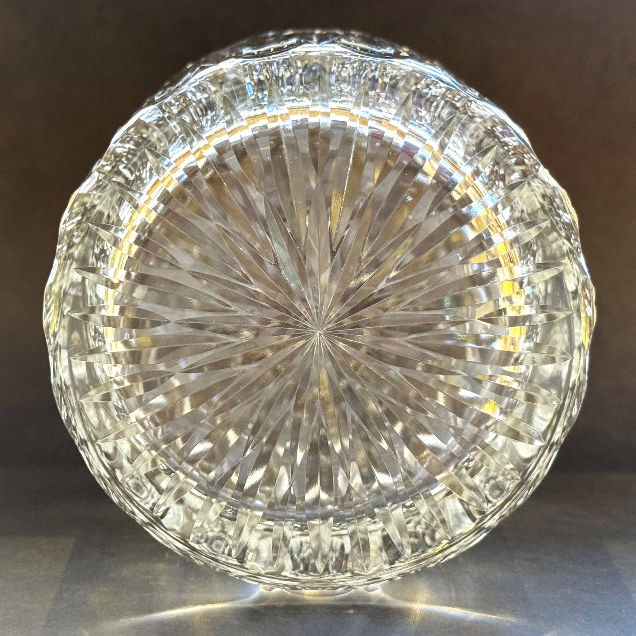 Clear Crystal Whisky Decanter