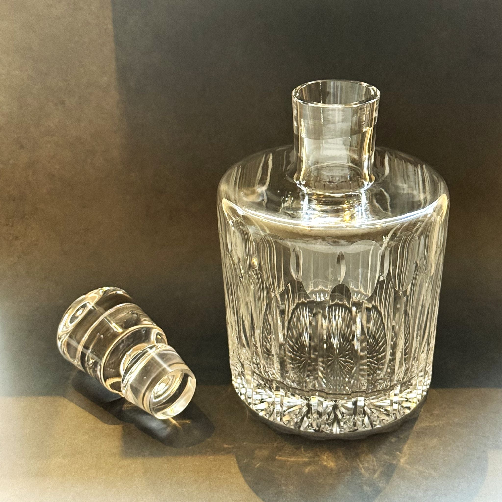 Clear Crystal Whisky Decanter