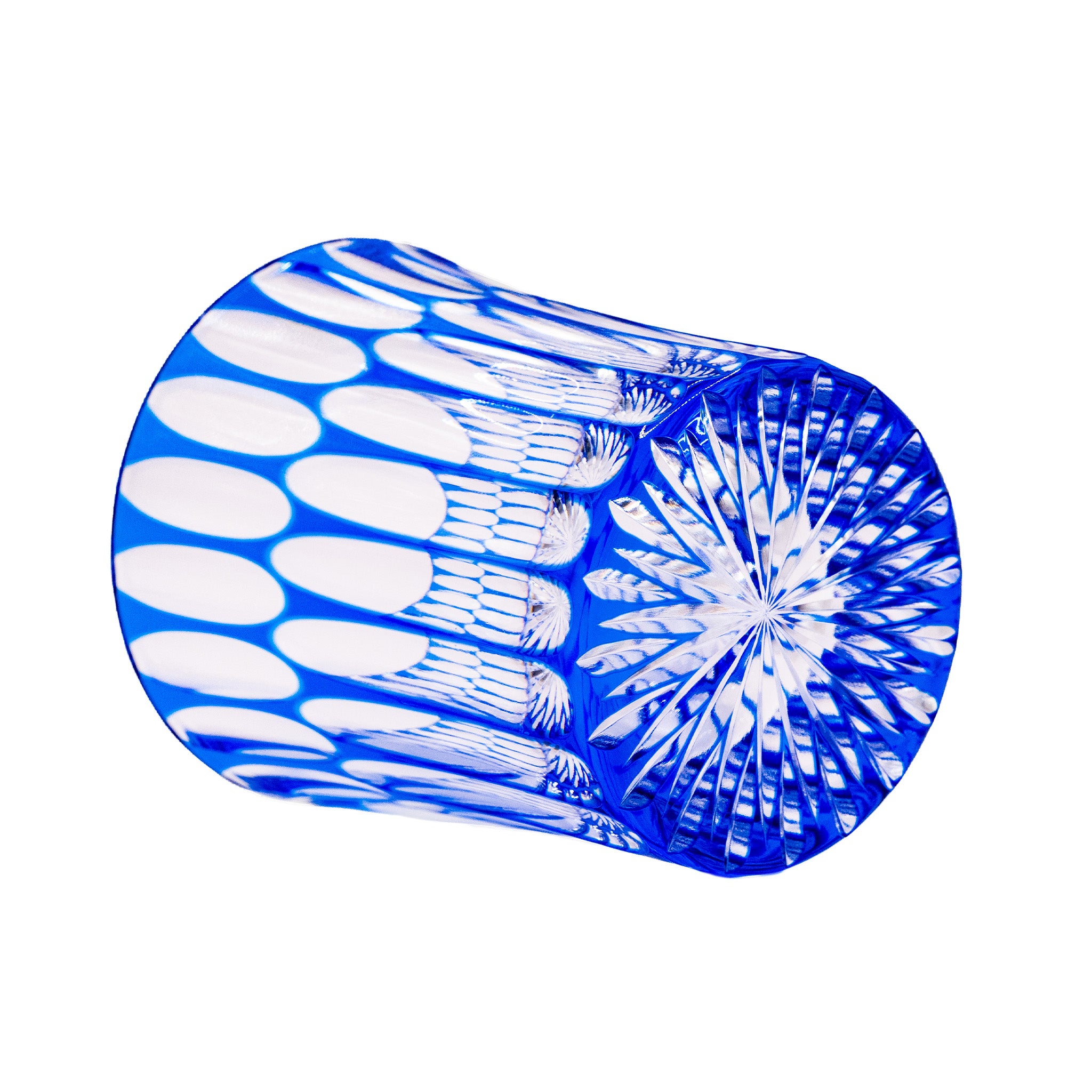 20 Stripes Crystal Sake Cup