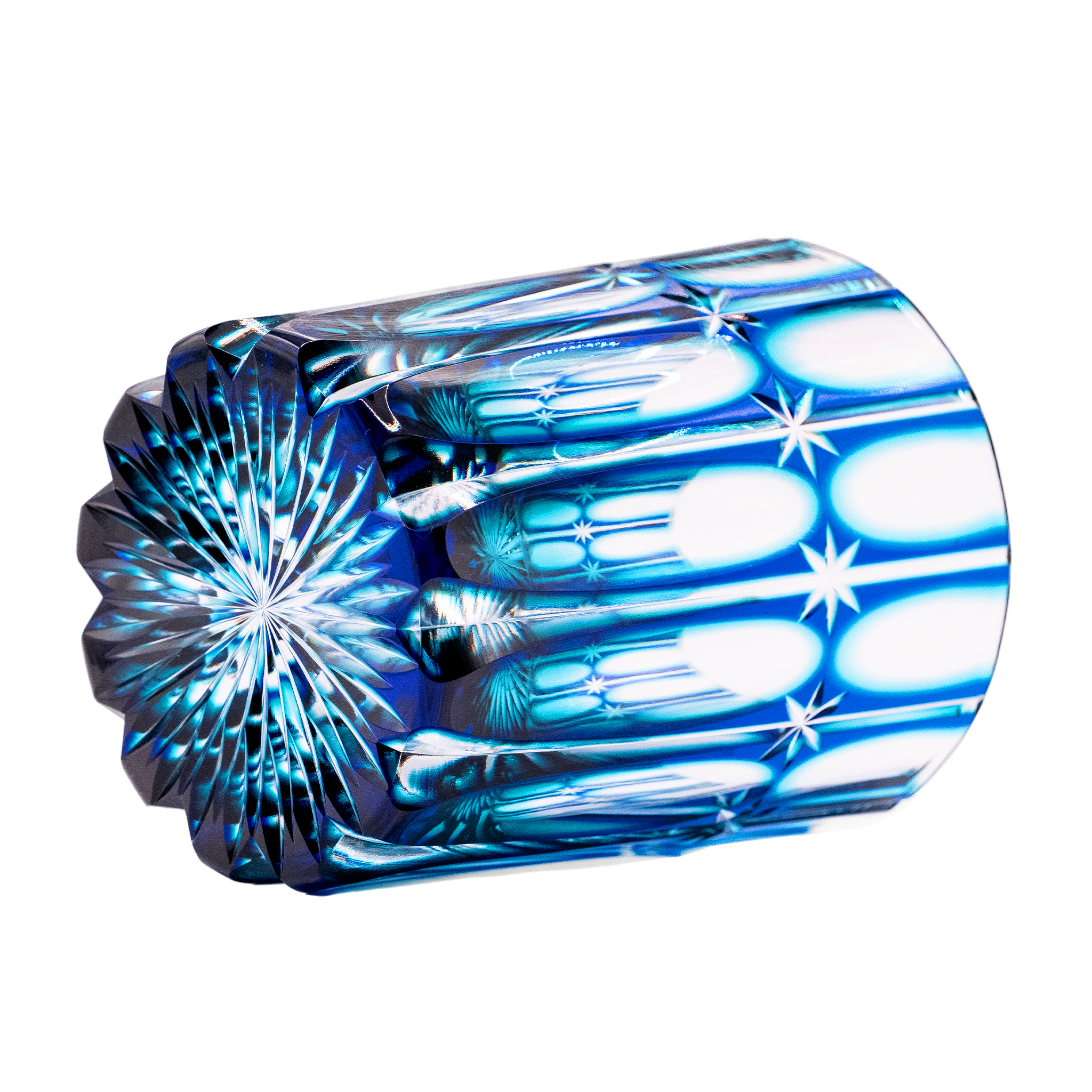 RYUSEI Duotone Crystal Rocks Glass