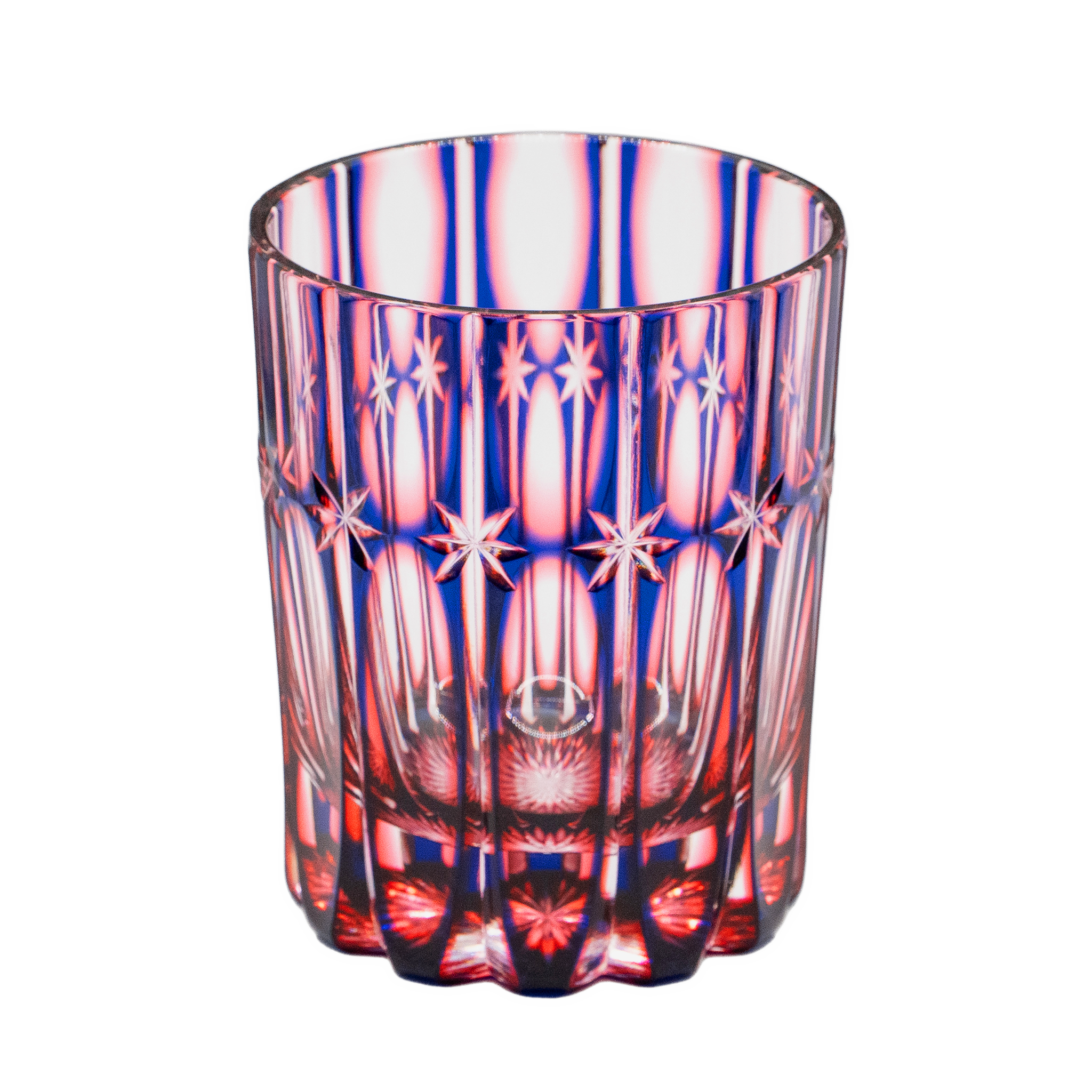 RYUSEI Duotone Crystal Rocks Glass