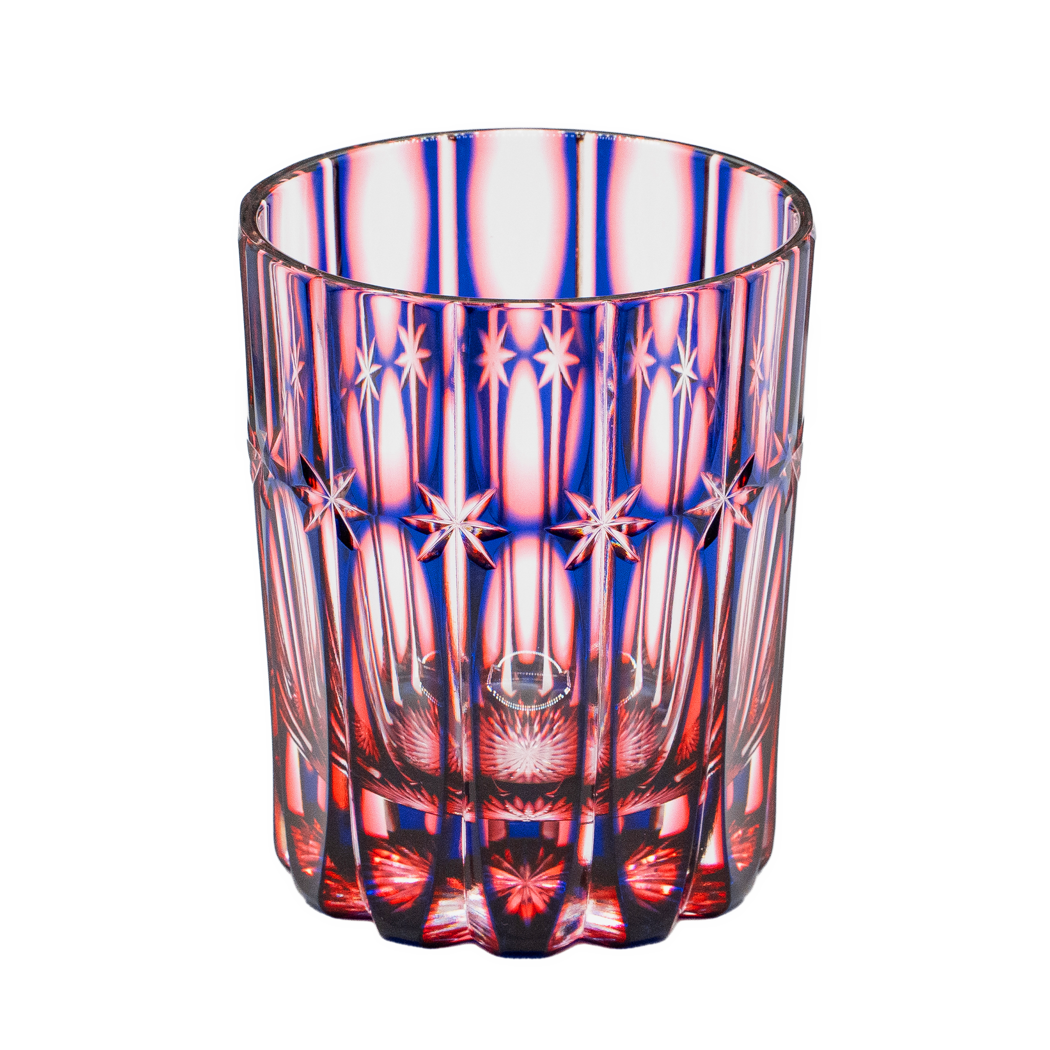 RYUSEI Duotone Crystal Rocks Glass