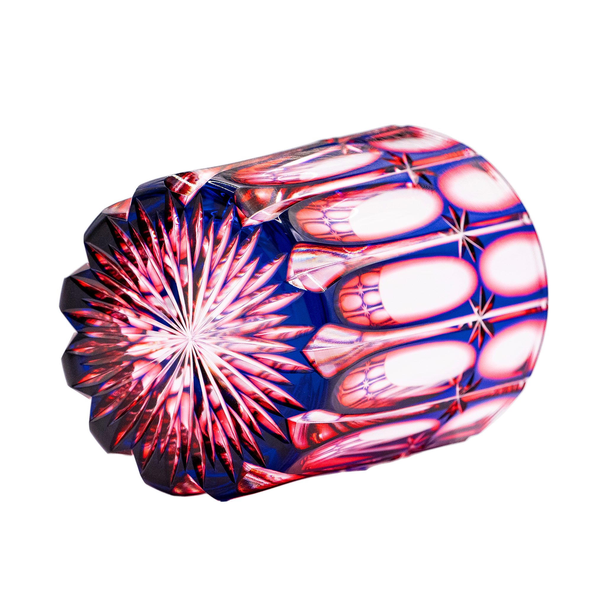 RYUSEI Duotone Crystal Rocks Glass