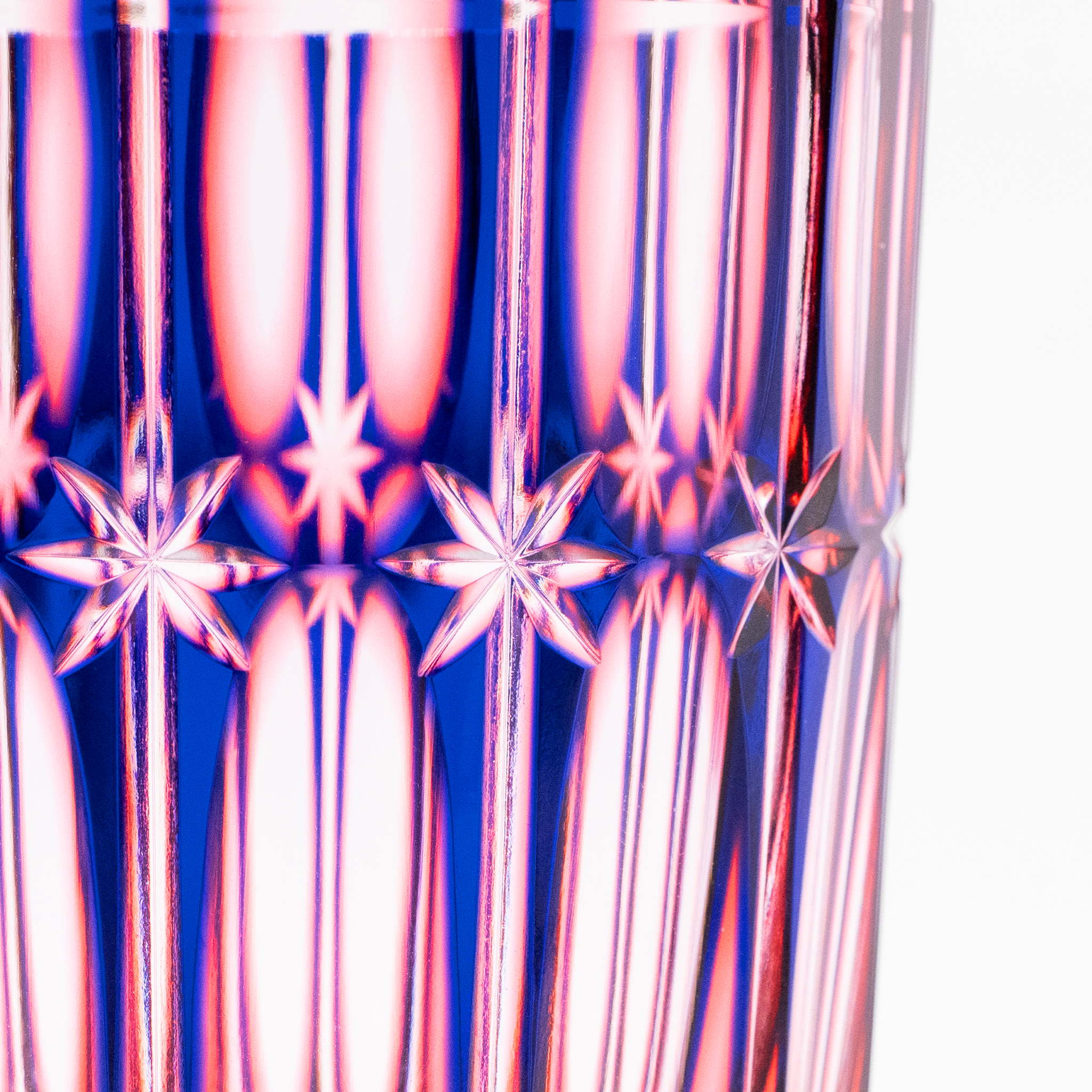 RYUSEI Duotone Crystal Rocks Glass