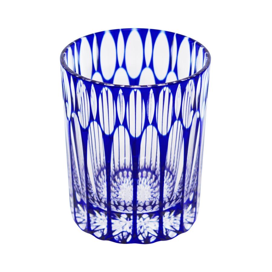 TSUBOMI Crystal Rocks Glass in Blue