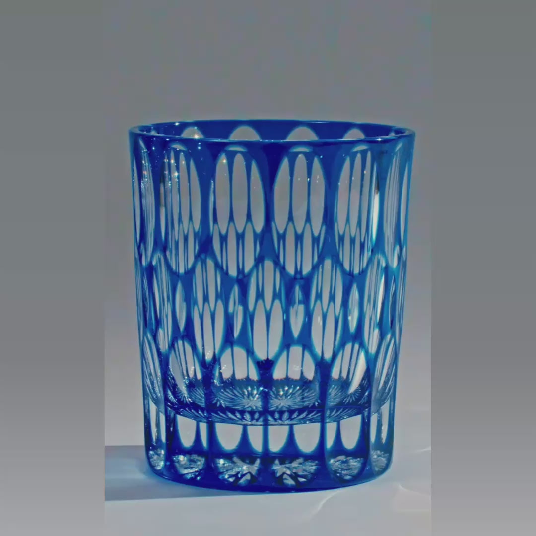 Temma Kiriko | RAN Crystal Rocks Glass from Japan
